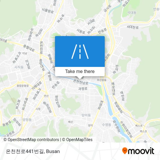 온천천로441번길 map