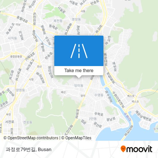 과정로79번길 map