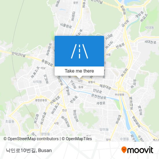 낙민로10번길 map