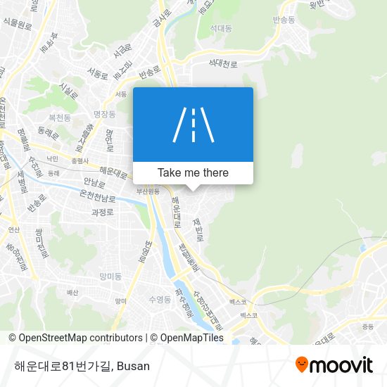 해운대로81번가길 map