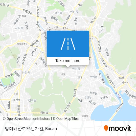 망미배산로76번가길 map