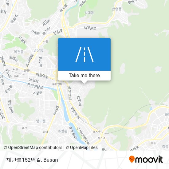재반로152번길 map