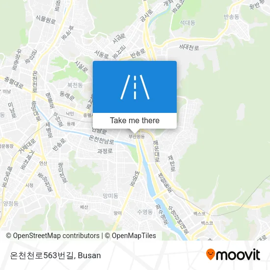 온천천로563번길 map