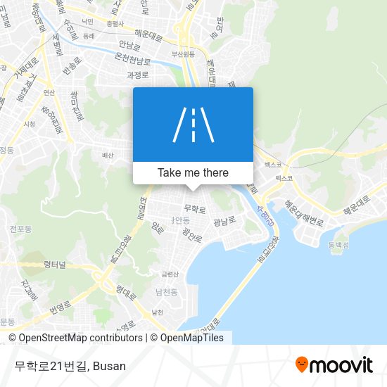 무학로21번길 map