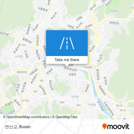 연산교 map