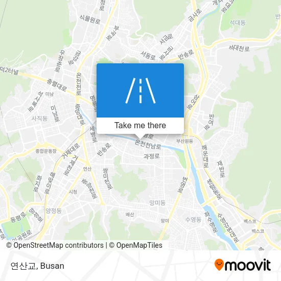 연산교 map
