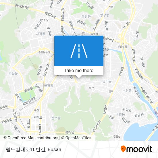 월드컵대로10번길 map