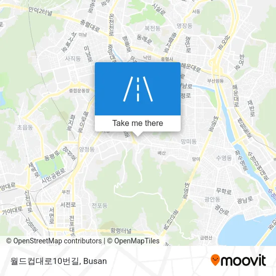 월드컵대로10번길 map