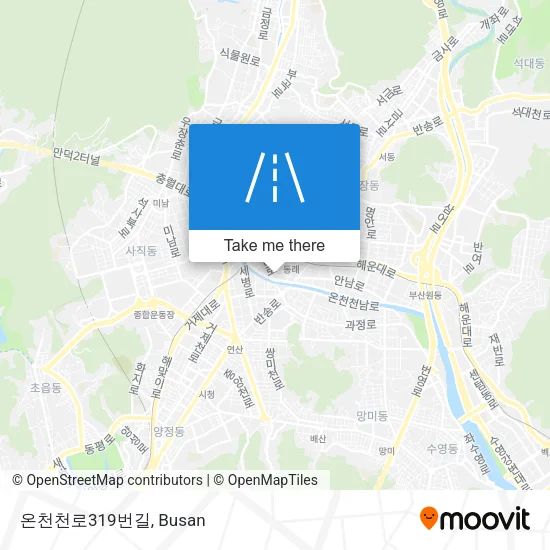 온천천로319번길 map
