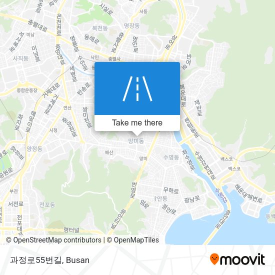 과정로55번길 map