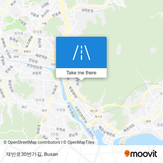 재반로30번가길 map