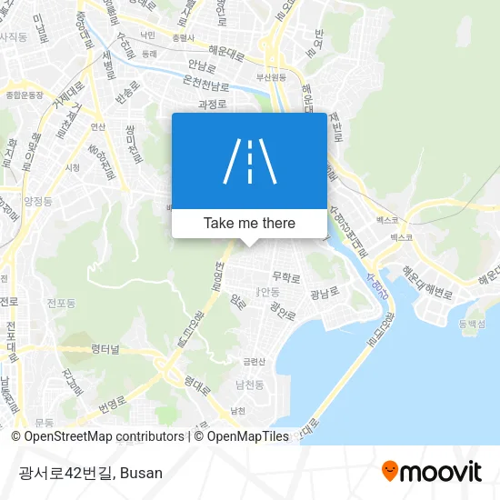 광서로42번길 map