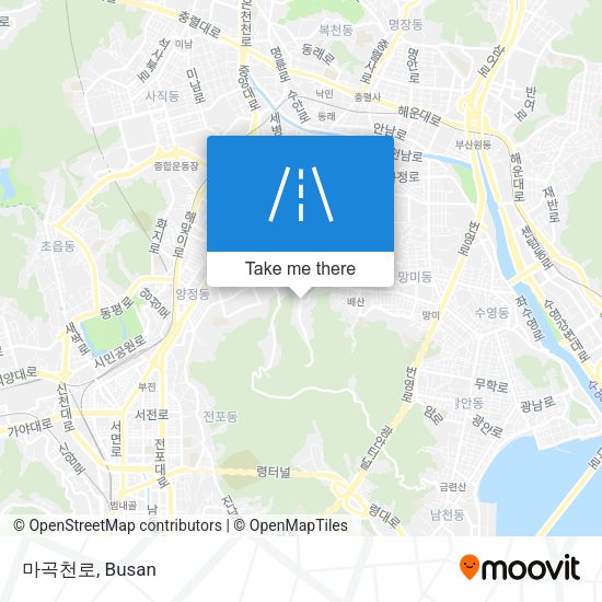 마곡천로 map