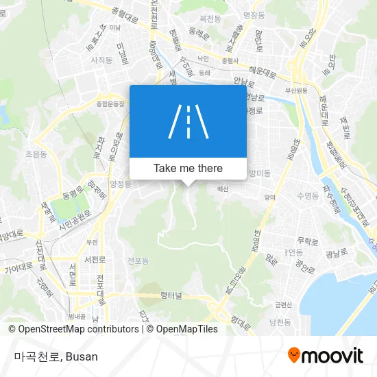 마곡천로 map