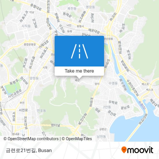 금련로21번길 map