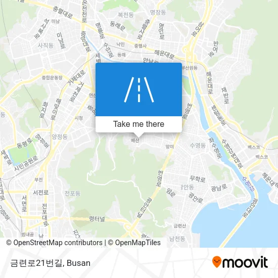 금련로21번길 map