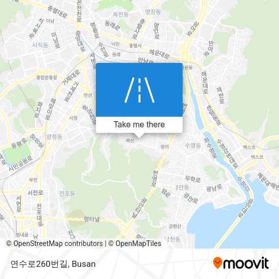 연수로260번길 map