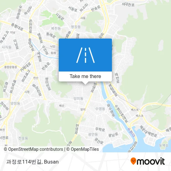 과정로114번길 map