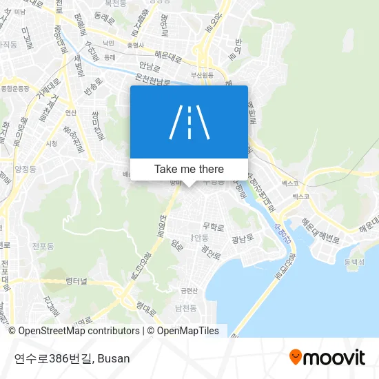 연수로386번길 map