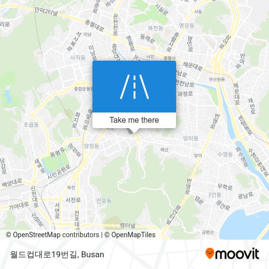월드컵대로19번길 map
