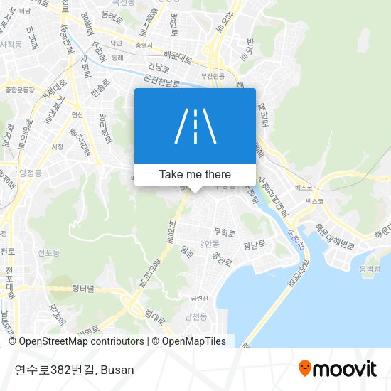 연수로382번길 map