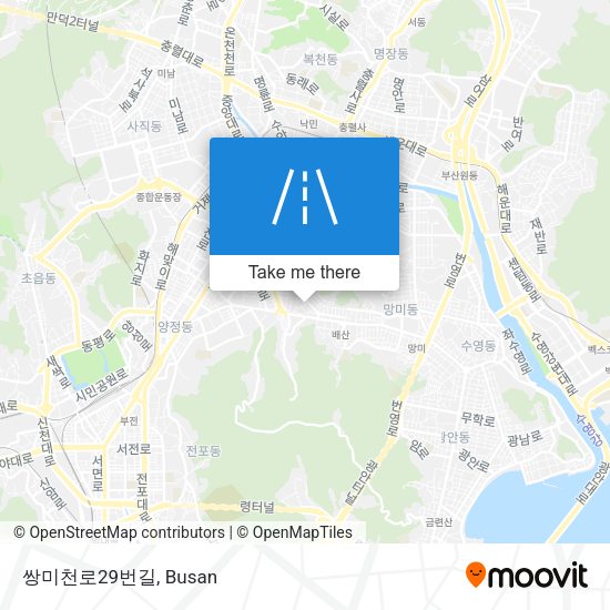 쌍미천로29번길 map