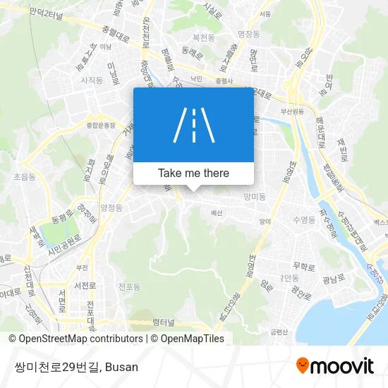 쌍미천로29번길 map