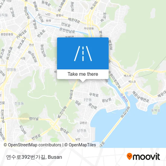 연수로392번가길 map