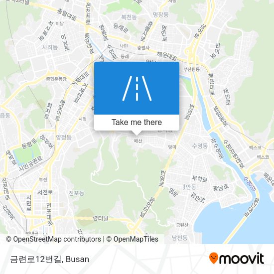 금련로12번길 map