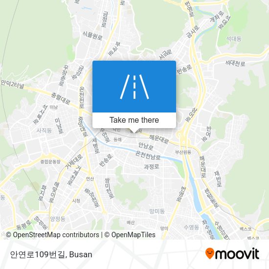 안연로109번길 map