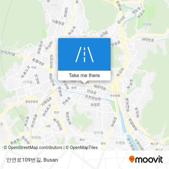 안연로109번길 map