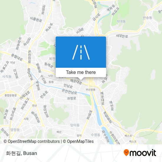 화현길 map