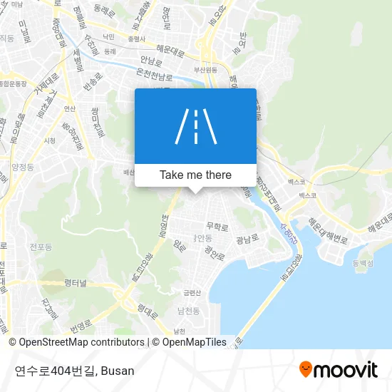 연수로404번길 map
