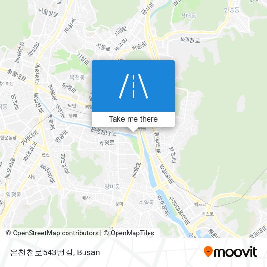 온천천로543번길 map