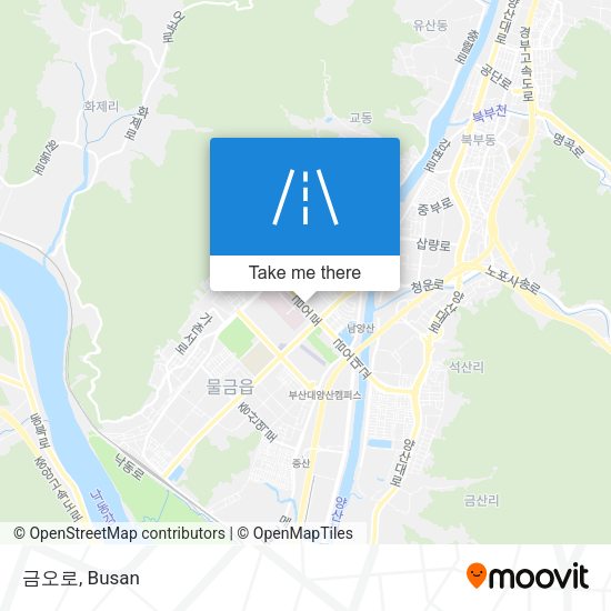 금오로 map