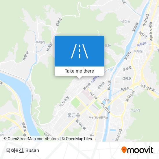 목화8길 map