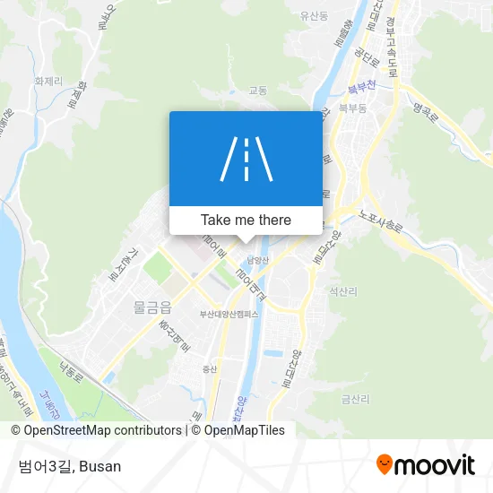 범어3길 map