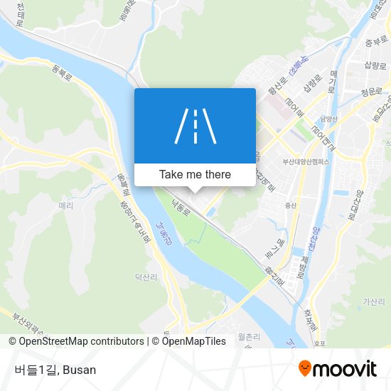 버들1길 map