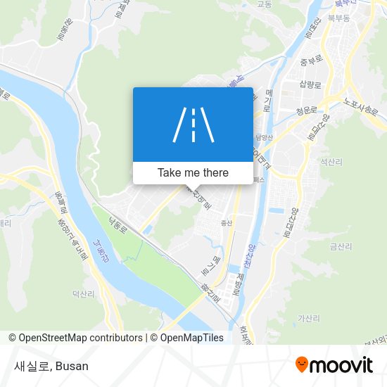 새실로 map