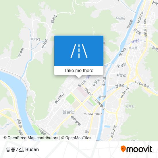동중7길 map