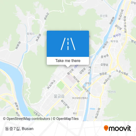 동중7길 map