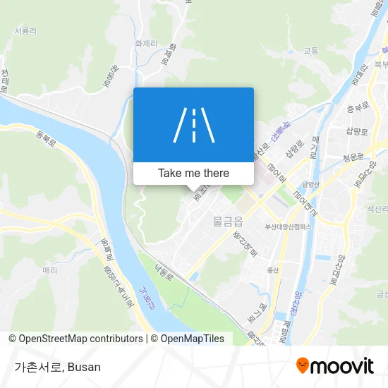 가촌서로 map