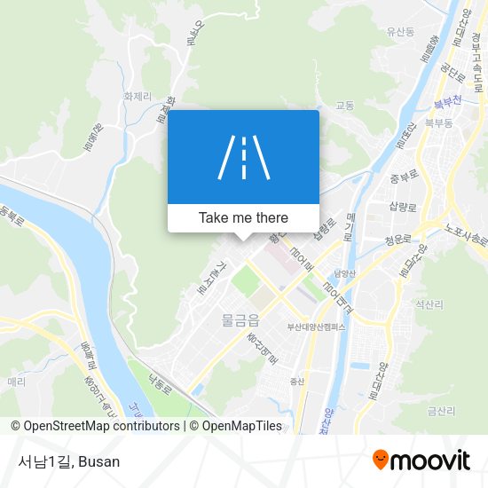 서남1길 map