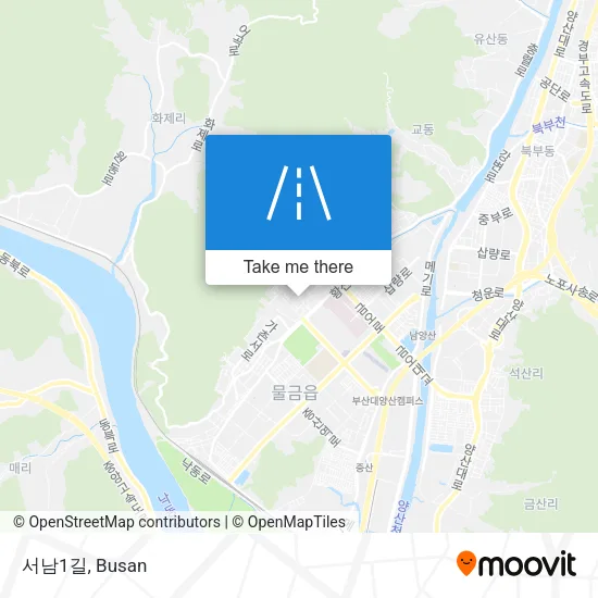 서남1길 map