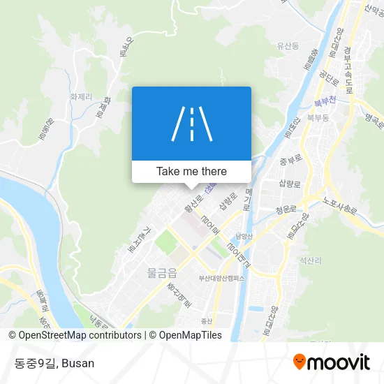 동중9길 map