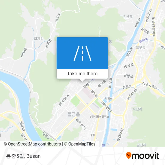 동중5길 map