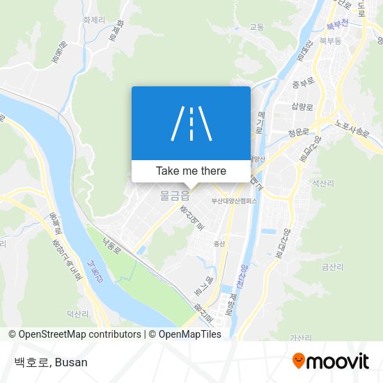 백호로 map