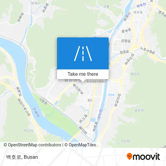 백호로 map