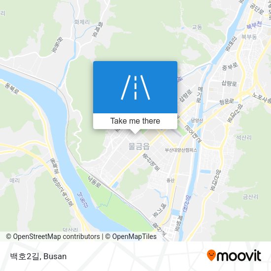 백호2길 map