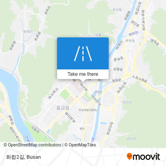 화합2길 map